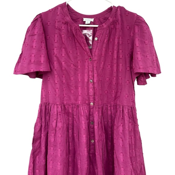 NWT Sundance Sienna Embroidered Breeze Mini Dress - Size Small - Pink - Picture 7 of 14